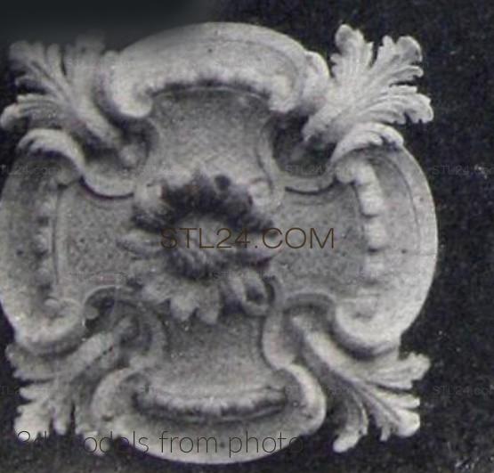 Розетки (ROSETTE_0550 -  | 3D model 3DSMAX / OBJ / STL) 3D модель для ЧПУ станка